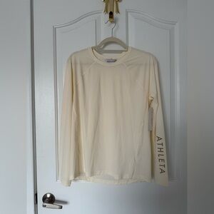Athleta long sleeve top size S